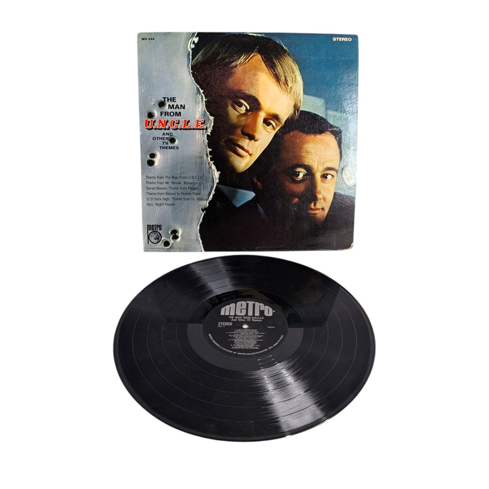 The Man From UNCLE and Other TV Themes‎ Vinyl LP Metro Records MS-544 Stereo